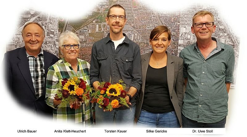 Gruppenfoto des neuen Vorstands